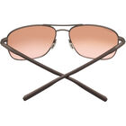 SPELLO, Matte Espresso with Dark Brown Temples and Chocolate Brown Inside Temple Tips-Mineral Non Polarized Drivers Gradient Cat 2 to 3, hi-res image number null